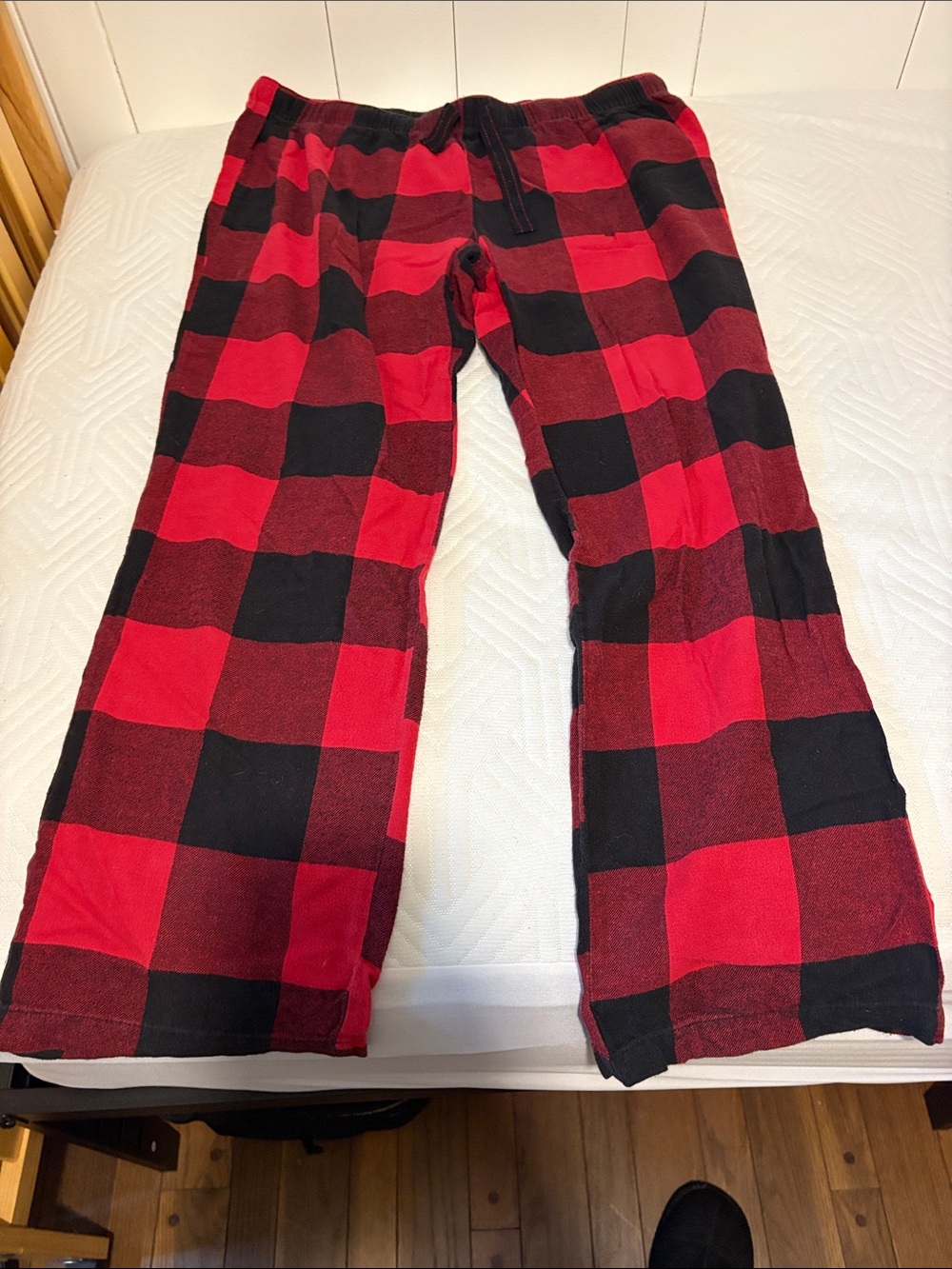 Old Navy Red and Black Buffalo Plaid Lounge Pajama Pants
